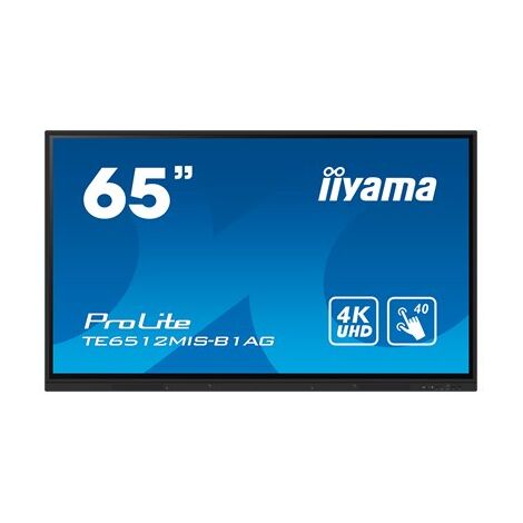 מסך מחשב iiYAMA ProLite TE6512MIS-B1AG  65 אינטש 4K למכירה , 2 image