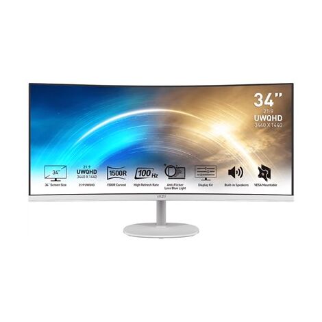 מסך מחשב UWQHD MSI PRO MP341CQW למכירה 
