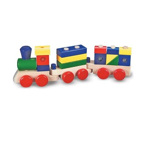 Stacking Train Toddler Toy 572 Melissa & Doug למכירה 