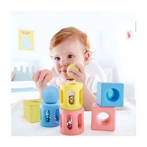 E0456 Geometric Rattle Trio Hape למכירה 