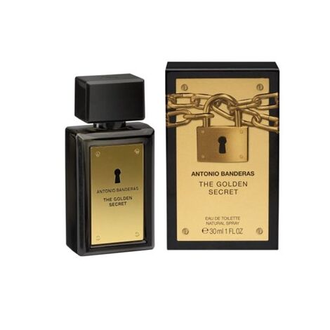 בושם לגבר The Golden Secret 100ml E.D.T דה גולדן סיקרט אנטוניו בנדרס Antonio Banderas למכירה , 2 image