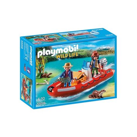 פליימוביל 5559 חוקרי טבע וסירת מנוע למכירה , 2 image