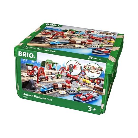 Brio סט רכבות ומסלולים דלוקס - כולל דמויות 33052 בריו למכירה 