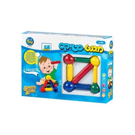 מגנט סטיקס 18 חלקים Ba Li Toy למכירה , 2 image