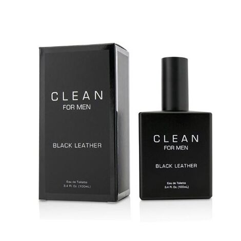 בושם לגבר Clean Black Leather E.D.T 100ml למכירה , 2 image