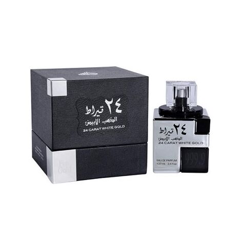 בושם לגבר Lattafa 24 Carat White Gold E.D.P 100ml למכירה , 2 image