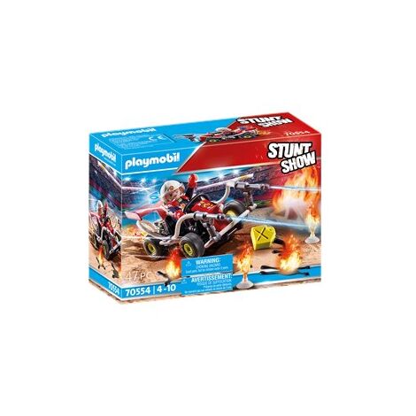 פליימוביל 70554 Stunt Show Fire Quad למכירה , 3 image