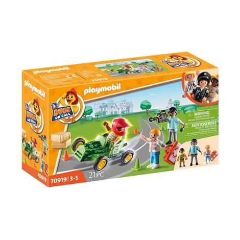 פליימוביל 70919 Ambulance Action: Help the Racing Driver למכירה , 2 image