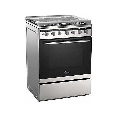 תנור משולב כיריים Midea 24DMS4G1132EEQ282 מידאה למכירה , 2 image