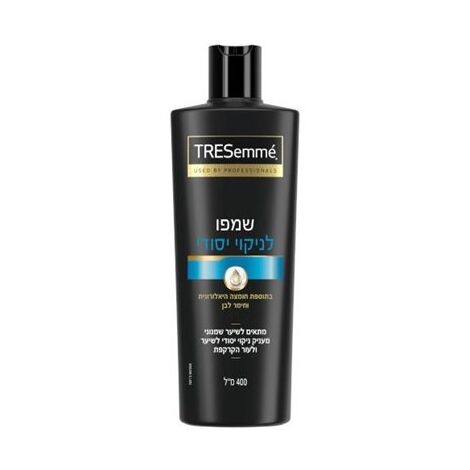 TRESemme Purify & Hydrate Shampoo with Hyaluronic Acid & White Clay For Greasy Hair - 400 טרזמה למכירה 