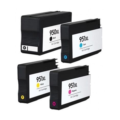מארז ראשי דיו  צהוב שחור כחול אדום HP 950XL- 951XL למכירה , 2 image