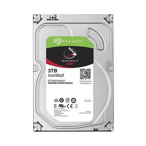 כונן קשיח  פנימי Seagate Ironwolf ST3000VN007 3000GB למכירה , 2 image