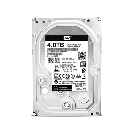 כונן קשיח  פנימי Western Digital Black WD4005FZBX 4000GB למכירה 