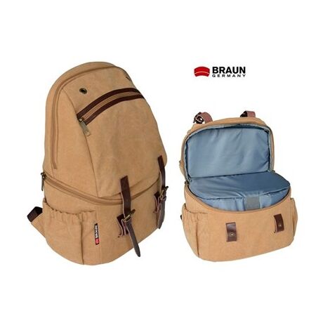 תיק למצלמה Braun Eiger Daypack בראון למכירה 