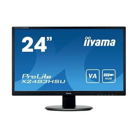 מסך מחשב Full HD iiYAMA ProLite X2483HSU-B5 למכירה , 2 image