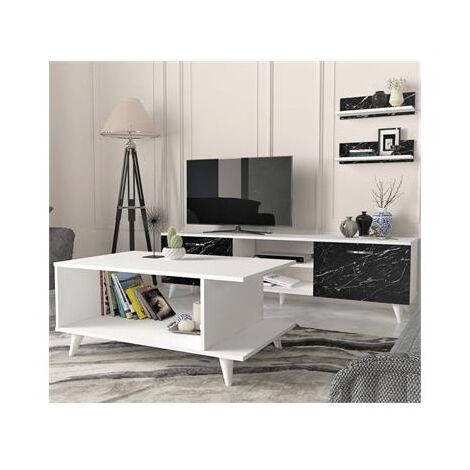 סט סלוני סט מזנון ושולחן דגם מארבל XL Geva Design למכירה , 3 image