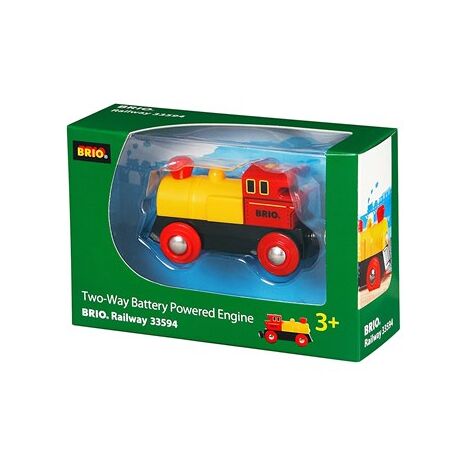 Brio קטר צבעוני -אחורה וקדימה + אור 33594 בריו למכירה 
