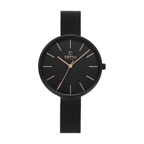 שעון יד  אנלוגי  לאישה OBAKU V211LXBBMB למכירה , 2 image