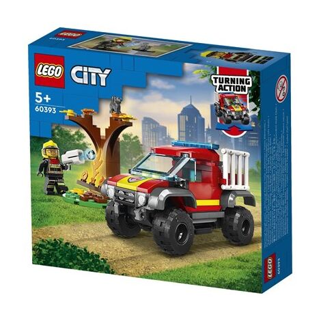 Lego לגו  60393 4x4 Fire Truck Rescue למכירה , 2 image