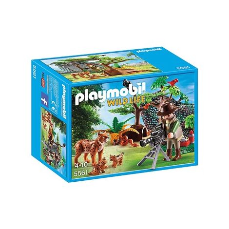 פליימוביל 5561 משפחת חתולי בר וצלם למכירה 