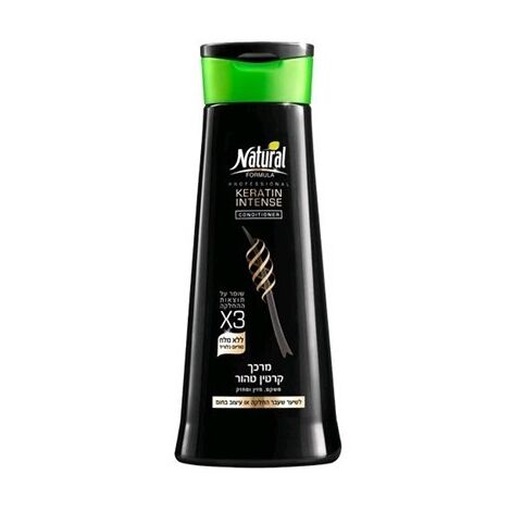 Natural Formula מרכך קרטין אינטנס 400 מ"ל למכירה 