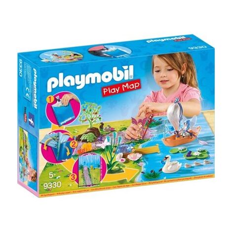 פליימוביל 9330 אגם פיות + מפה למכירה , 2 image