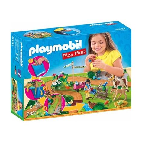 פליימוביל 9331 טיול סוסים + מפה למכירה , 2 image