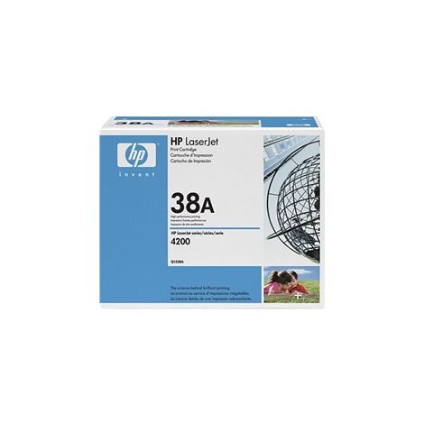טונר  שחור HP 38A Q1338A למכירה , 2 image
