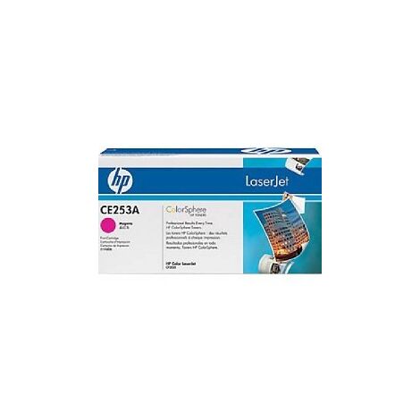 טונר מג'נטה / אדום  HP 504A CE253A למכירה 