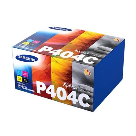 טונר  צהוב שחור כחול אדום Samsung CLTP404C סמסונג למכירה 