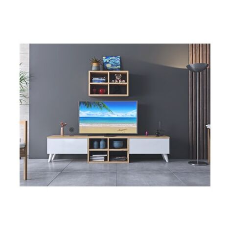 מזנון מזנון טלויזיה רחב ברוחב 160 ס"מ דגם תומר Tudo Design למכירה , 3 image
