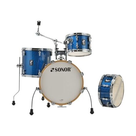 מערכת תופים Sonor AQX Jungle blue ocean sparkle למכירה 
