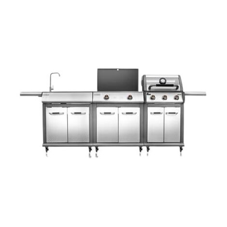 מטבח חוץ  גז Caesar Rubicon 3 + Sink + Hot Plate למכירה , 2 image