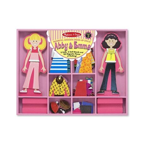 משחק Melissa & Doug 4940 Abby & Emma Magnetic Dress-Up Set למכירה , 2 image