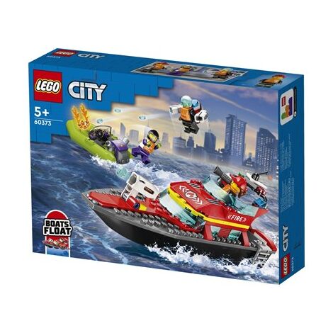 Lego לגו  60373 Fire Rescue Boat למכירה , 2 image