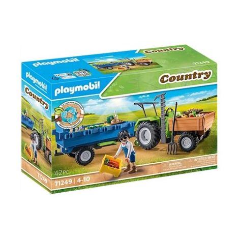 פליימוביל 71249 Harvester Tractor with Trailer למכירה , 2 image