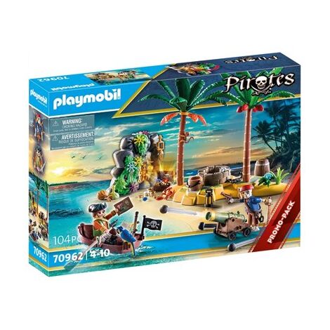 פליימוביל 70962 Pirate Treasure Island with Rowboat למכירה , 2 image