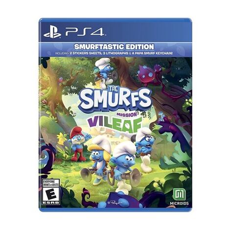 The Smurfs: Mission Vileaf - Smurftastic Edition PS4 למכירה 