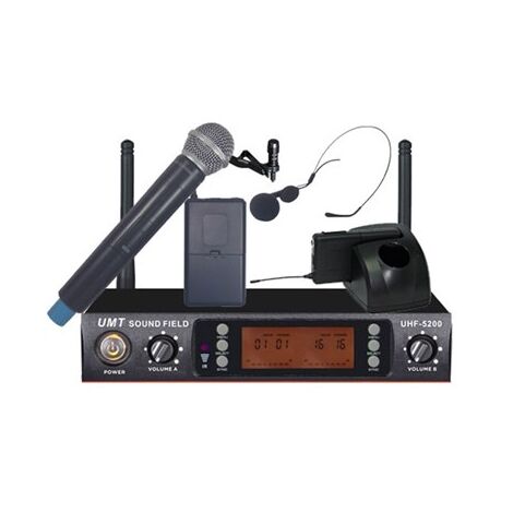 מיקרופון אלחוטי UMT UHF 5200 למכירה , 2 image