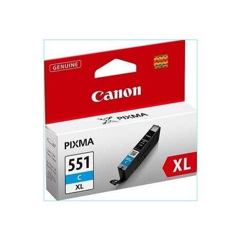 ראש דיו ציאן / כחול  Canon CLI551C XL קנון למכירה 