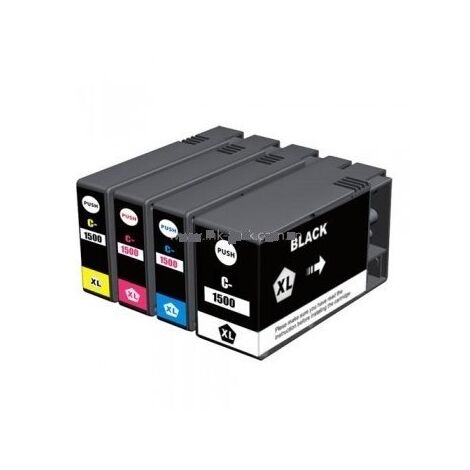 מארז ראשי דיו  צהוב שחור כחול אדום PGI-1500XL  9182B004 מארז 4 ראשי דיו Canon קנון למכירה , 3 image
