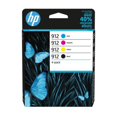 מארז ראשי דיו HP 912 4-pack 6ZC74AE למכירה , 2 image