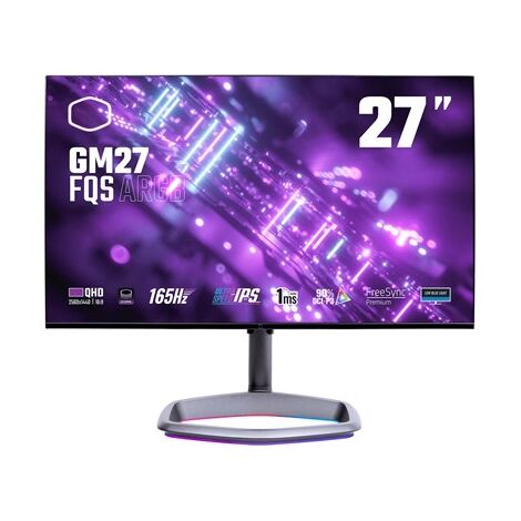 מסך מחשב CoolerMaster GM27-FQSA  27 אינטש WQHD למכירה , 2 image