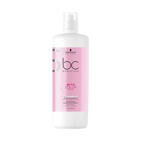 Schwarzkopf Bonacure Ph 4.5 Color Freeze Silver Micellar Shampoo 1000ml שוורצקופ למכירה , 2 image