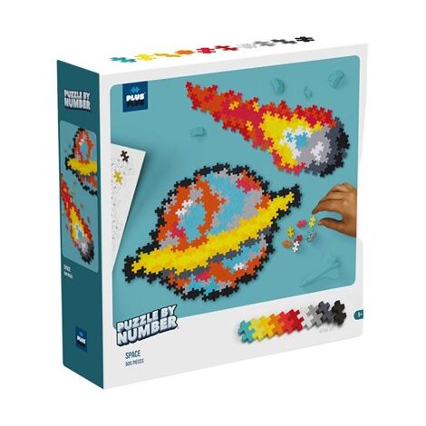 Plus Plus 3912 Puzzle By Number Space למכירה , 2 image