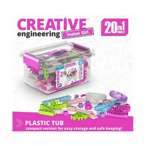 Engino CE202MG-A Creative Engineering Maker Girl 20 Models Set למכירה , 3 image