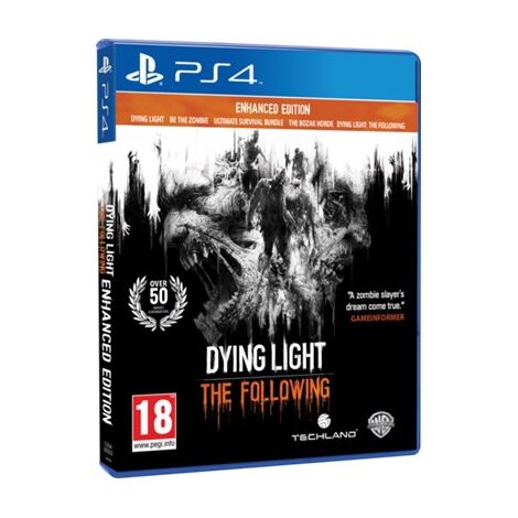 Dying Light:  The Following Enhanced Edition PS4 למכירה 