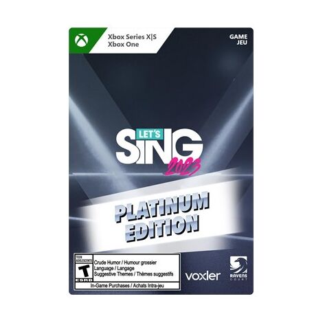 Let's Sing 2023 Platinum Edition לקונסולת Xbox One למכירה , 2 image