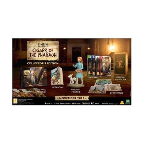 Tintin Reporter - Cigars of the Pharaoh Collector's Edition הזמנה מוקדמת PS4 למכירה 