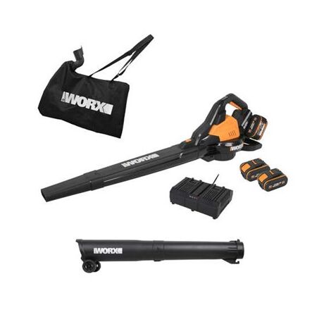 מפוח שואב עלים Worx WG583E.9 למכירה , 3 image